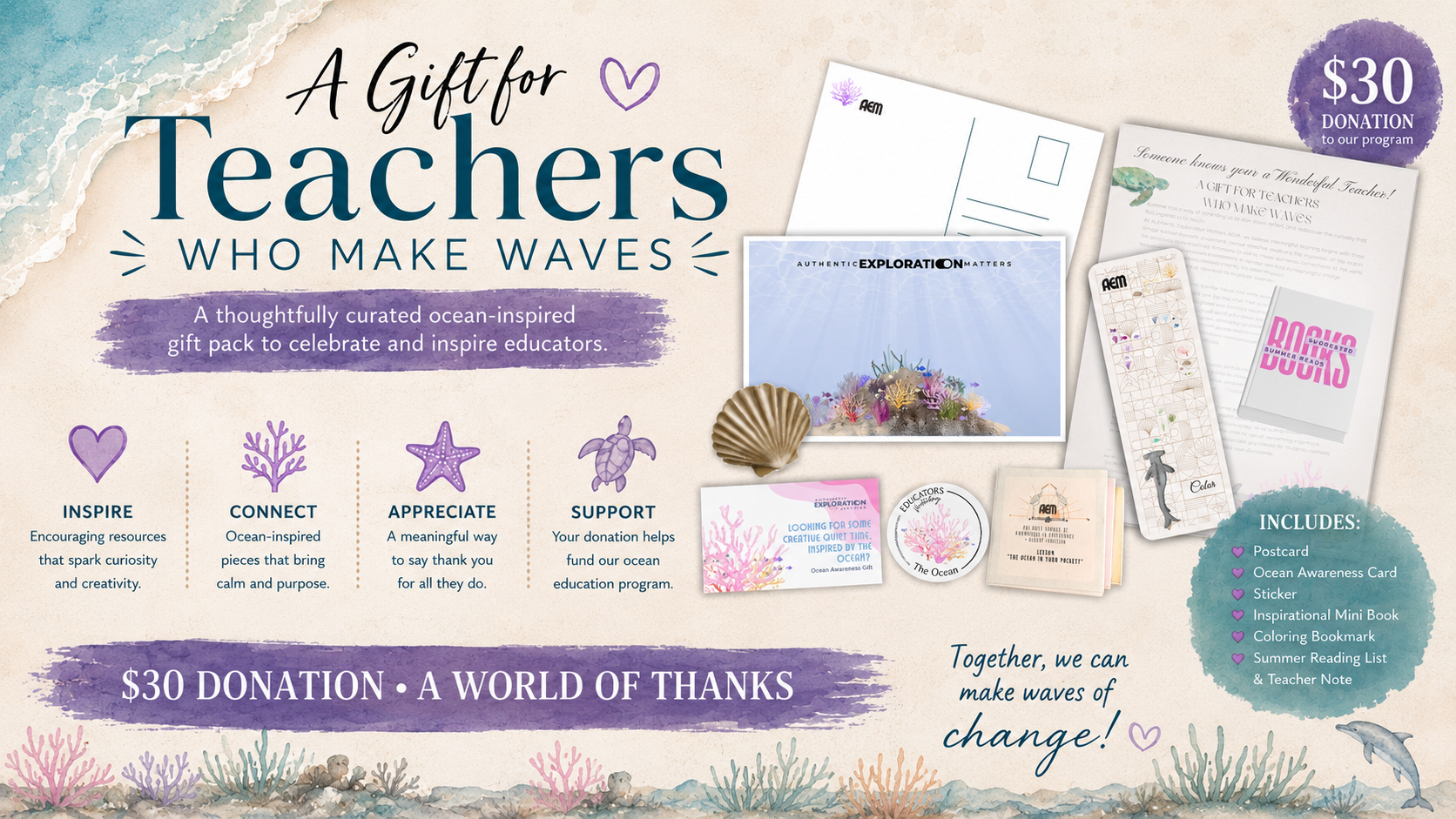 Teachers Who Make Waves - Summer Kit